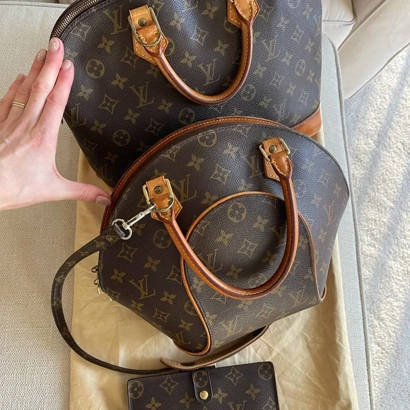 SOLD✨ Authentic Louis Vuitton Ellipse PM Strap, dust bag, lock & key - Picture 3 of 16